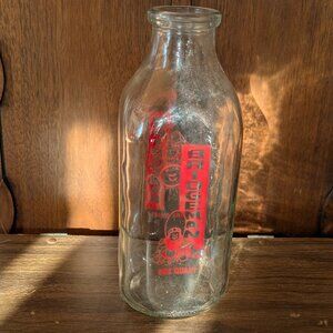 Vintage Bridgeman Milk Bottle
